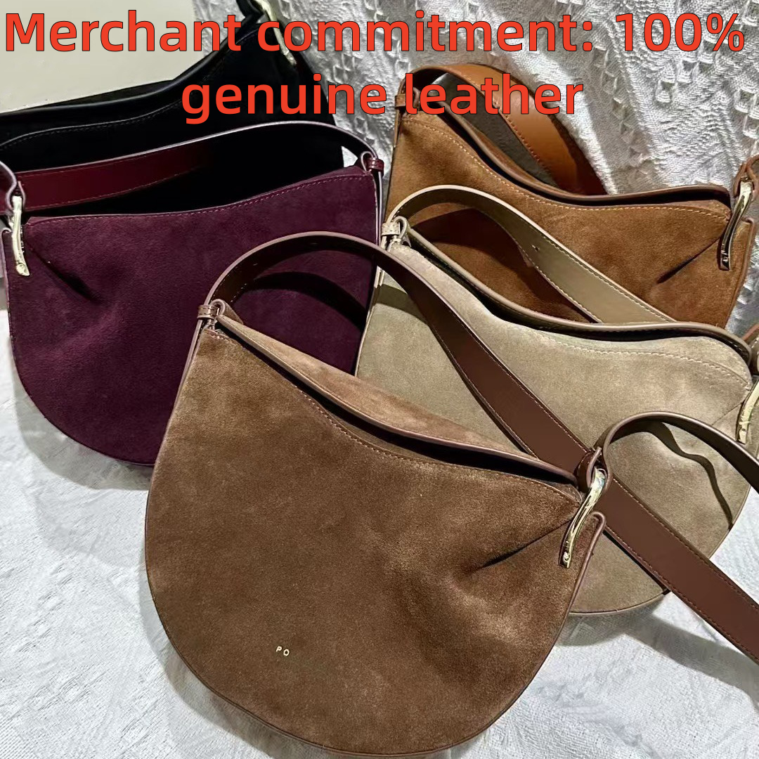 Tonca Dumpling Sac Luxury Designer Sacs TOTE TOTE FEMANS HOMMES MAINS Sac à main en cuir authentique Sac à corps cross-corps de vache de qualité