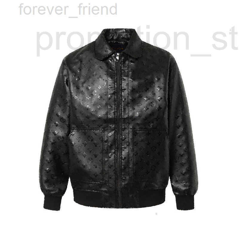 Men's Jackets Designer designer Classic high-quality floral embossed classic men's and women's leather jacket ICZ4 9Y98