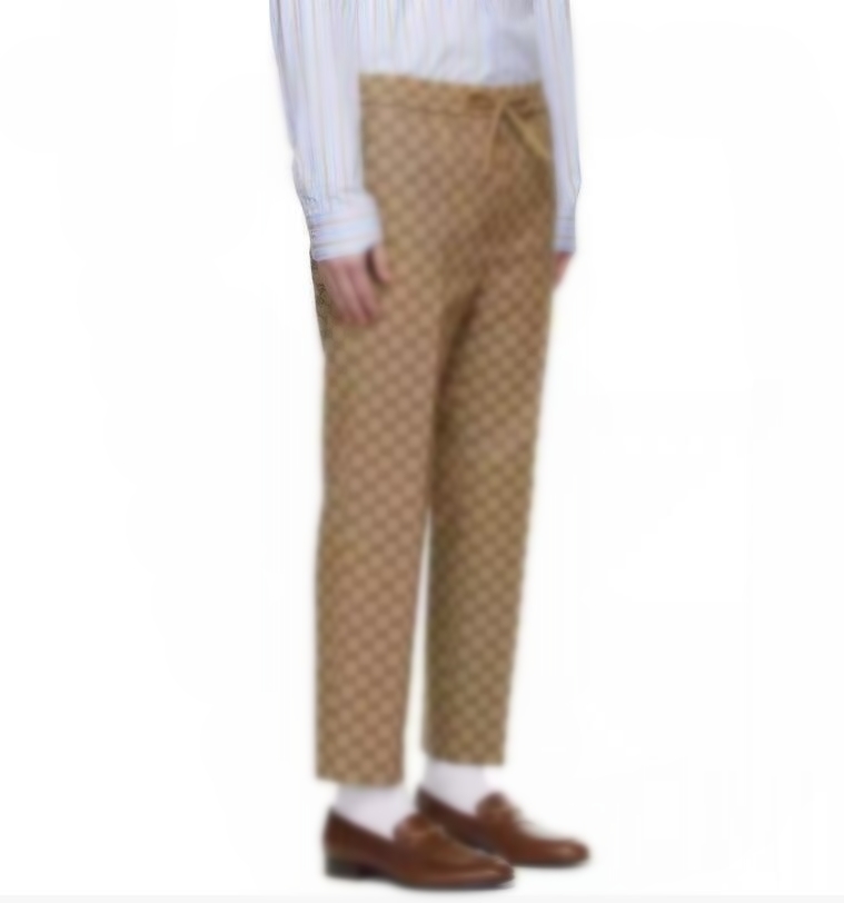 Men's Pants Jacquard Spring Luxury women Denim Pant Double Casual letters Printed Trousers Sportswear Long Jeans designer pants