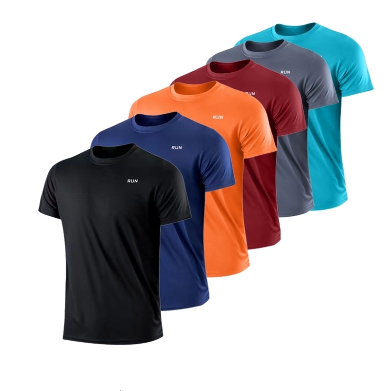 Summer Ice Silk Short Sleeve TShirt Men Quick Dry Breathable Air Conditioning Outdoor Sun Protection Running Outer Wear y250921