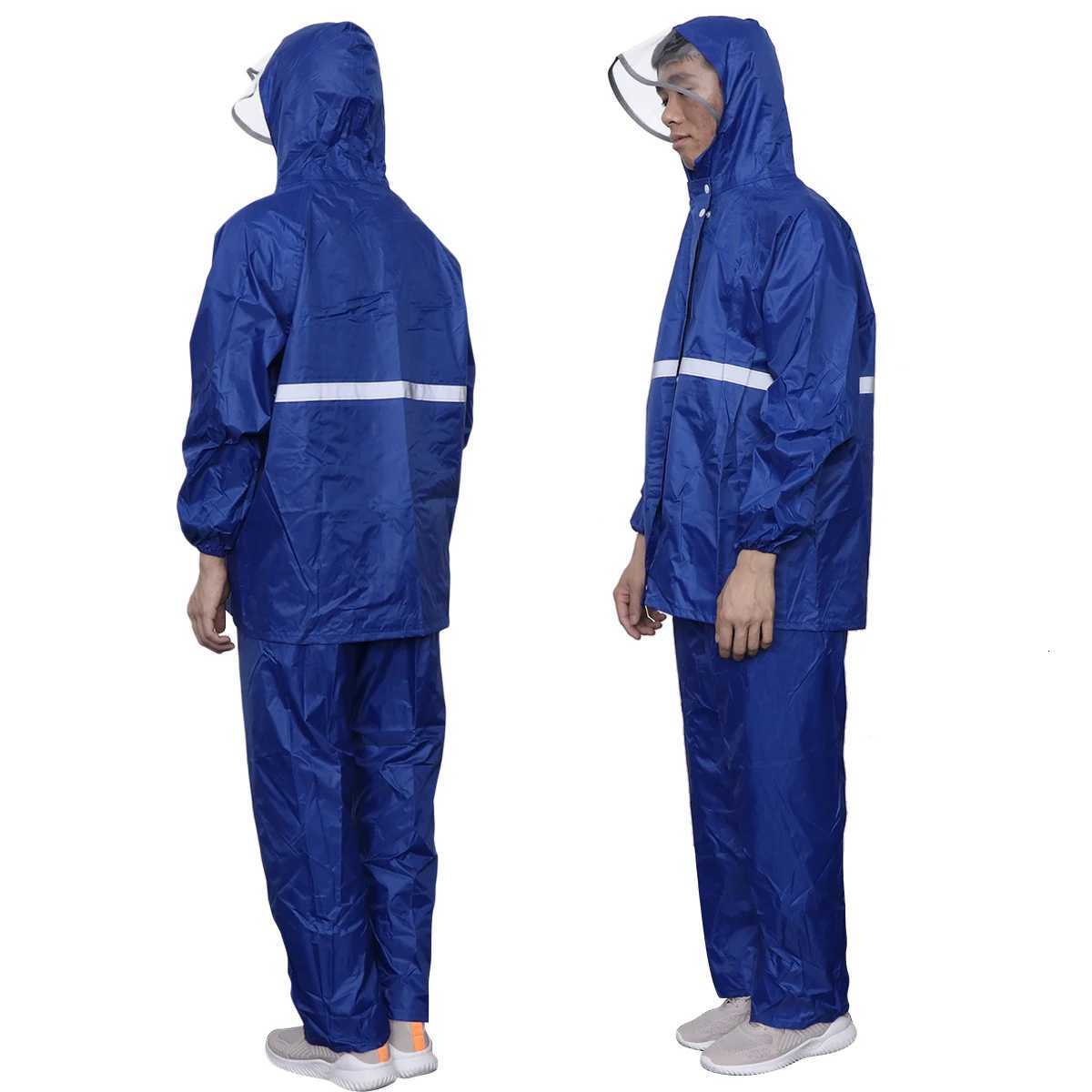 Thicker Rain Suit Pants Adult Waterproof Raincoat For Motorbike Riding Cycling Hiking Camping Outdoor Sports Xl Z250922