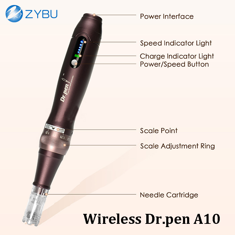 Nouvelle mise à jour professionnelle sans fil DRPEN Ultima A10 Auto Micro Needling Roller Derma System Mesotherapy Dermapen Skin Care MTS Tool av