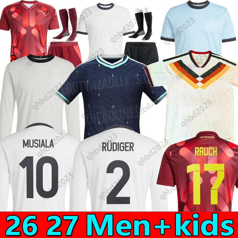 2026 soccer jersey WIRTZ Germanys KIMMICH HAVERTZ 26 27 MULLER GUNDOGAN WIRTZ SANE football shirt FULLKRUG GNABRY Men kids kit National 125-Year-image-989913909