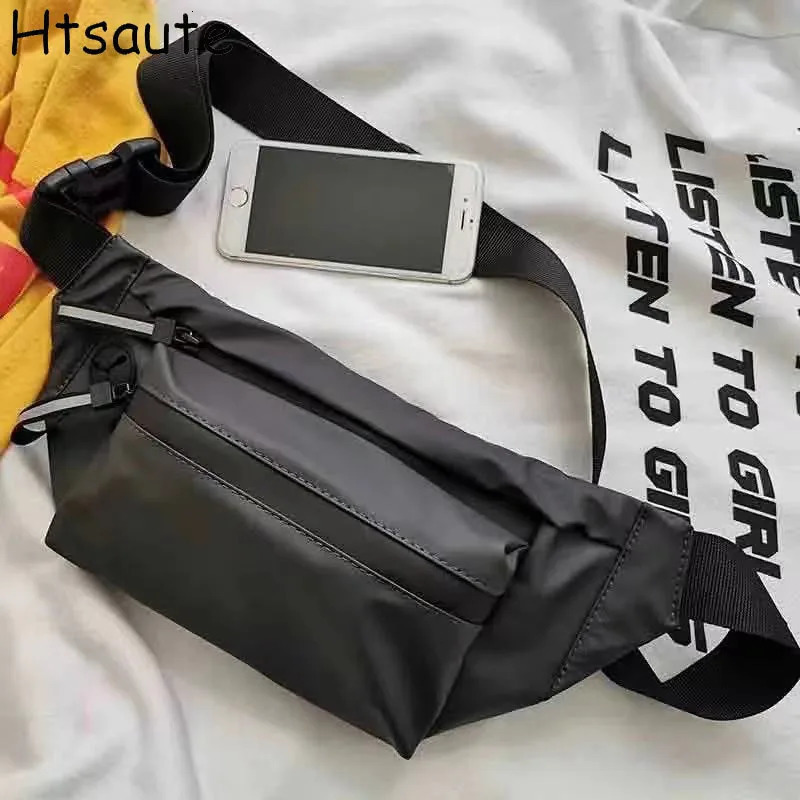 Oxforf Bag Men Waist Chest Bags Thin Outdoor Sports Pauch Male Small Running Fanny Pack Crossbody Chest Money Belt Bags bolasa 250911