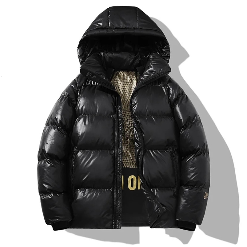 Thick Winter Jacket Warm Wool Windproof Hooded jacket Male Parkas Plus Size Fashion Man Jacket and Coat Men250920