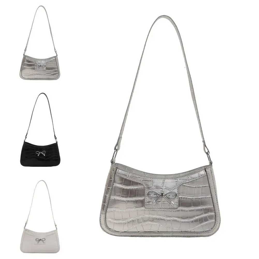 Solid Color Shoulder Bag Minimalist Fashionable Elegant PU leather baguette bag Commuting Gatherings Underarm Bag Shoulder bag W250922