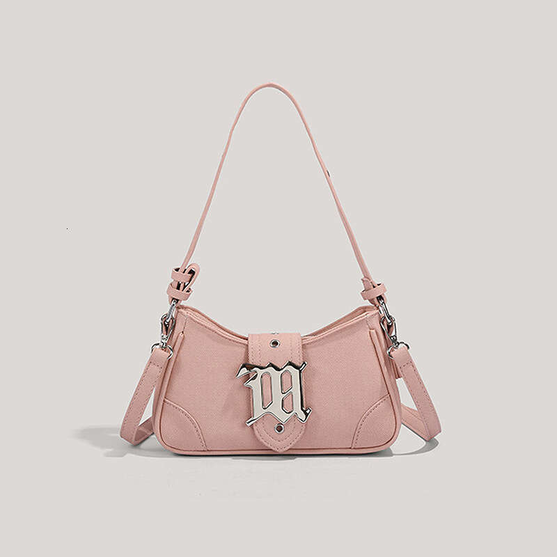 Sweet Cool Spicy Girl Style Underarm Single Shoulder Pink 2025 Summer New High-end Handbag Crossbody Bag for Women