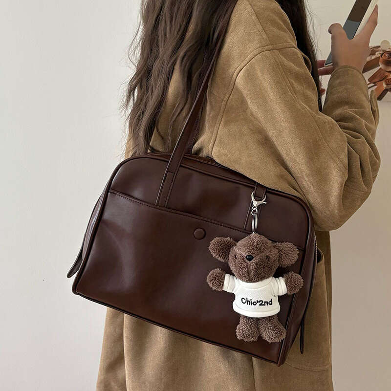 Korean Style Pillow Women 2025 New Single Shoulder for Work Commute Handheld Large Capacity Tote Bag