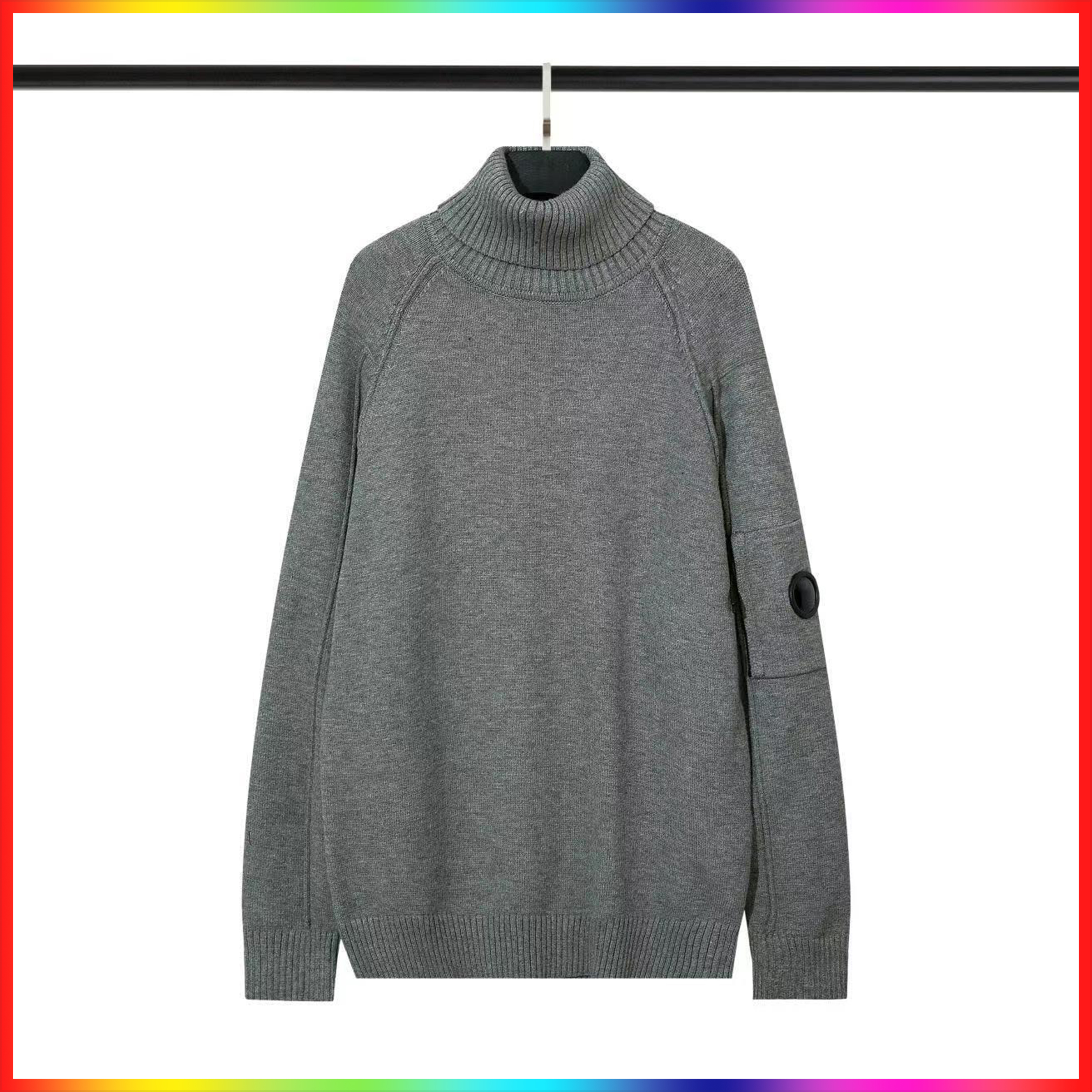 Designers sweater Mens sweater Coat One Lens Embroidery Logo cp compony sweater Women Casual Logo Long Sleeve Couple Loose sweatshirt sweaters men S