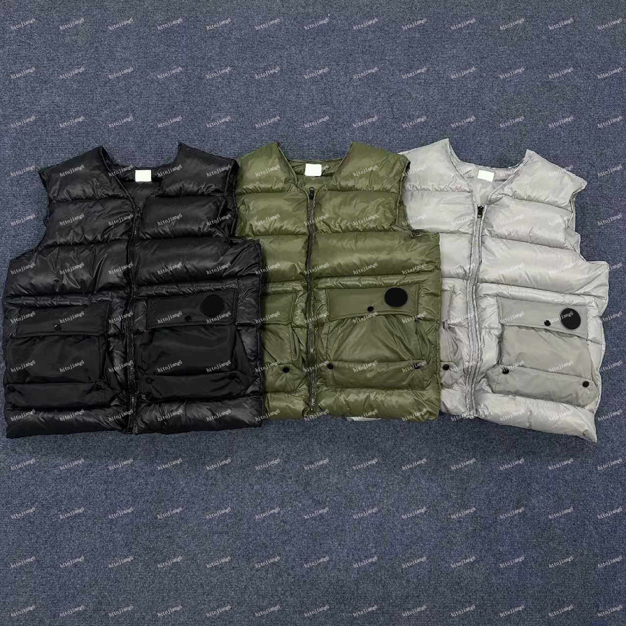 Vestes pour hommes Designer Down Gest Puffer Vest Gile Gilet Coats Badge thoracique brodé avec lettre