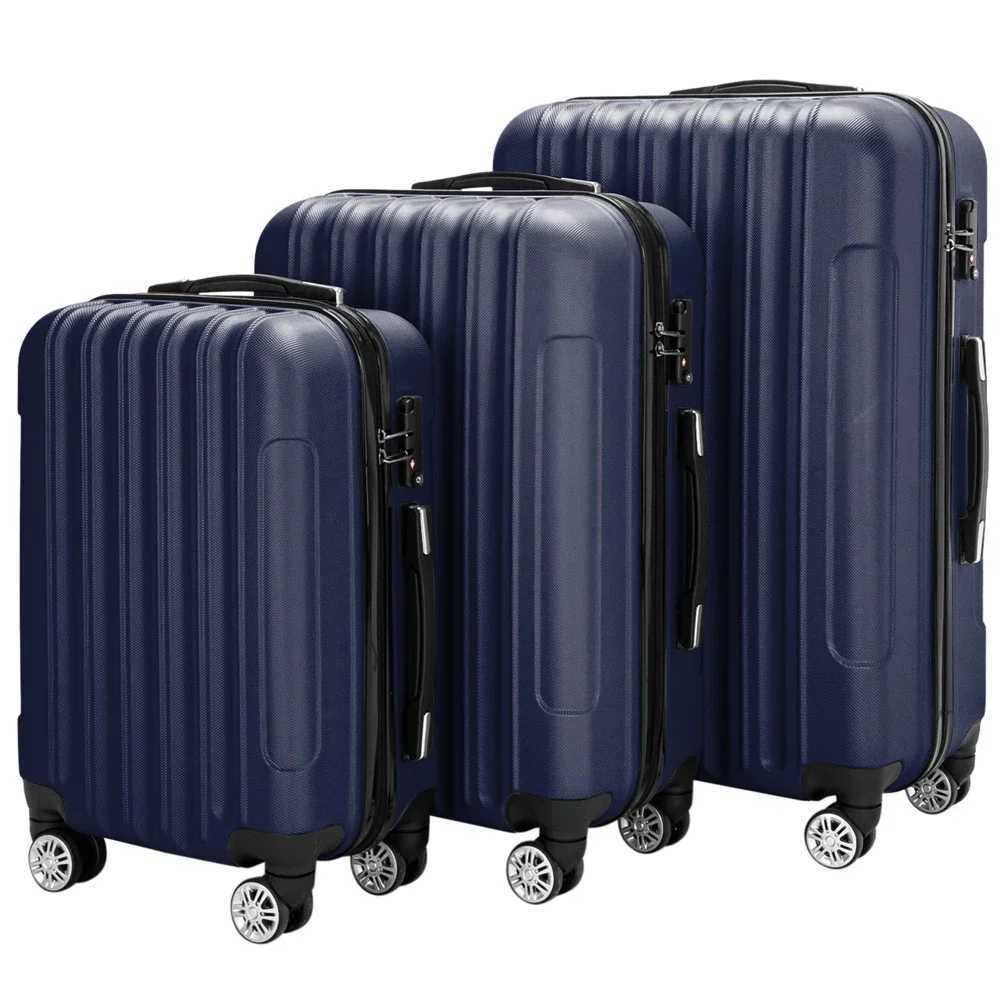 3in1 Multifunctional Large Capacity Traveling Storage Suitcase Luggage Set Navy BlueXJ250922-image-1076246319