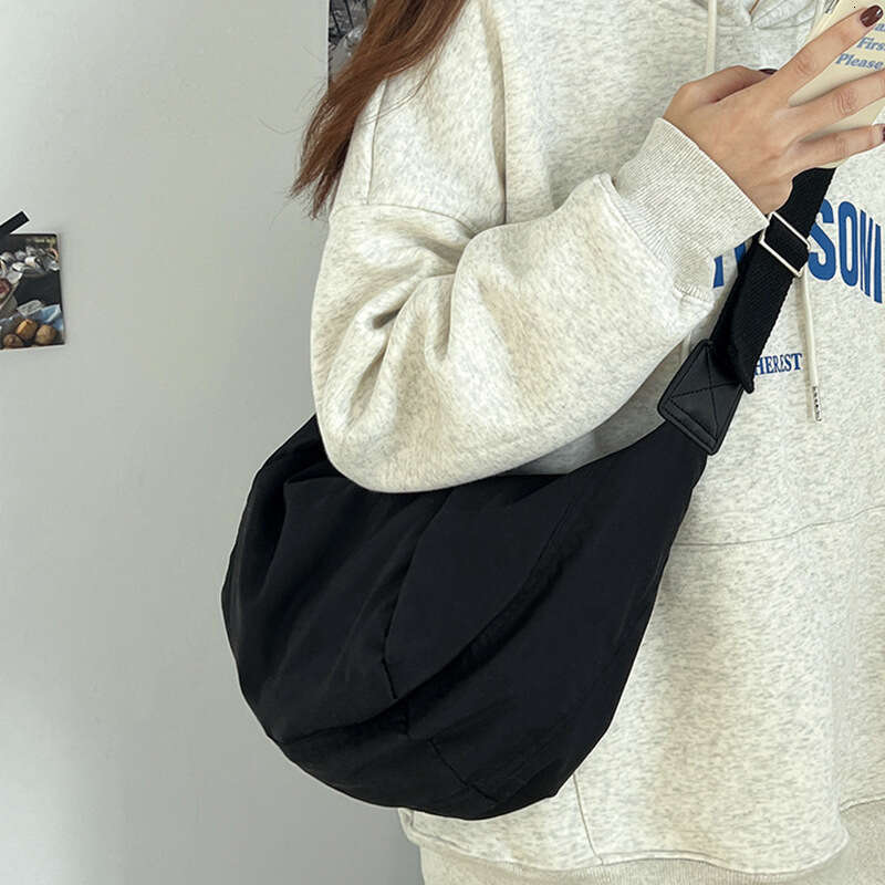 Crossbody Large Capacity Korean Style Student Party Class Ins Trend Fashion Women's High-end Trade Bag