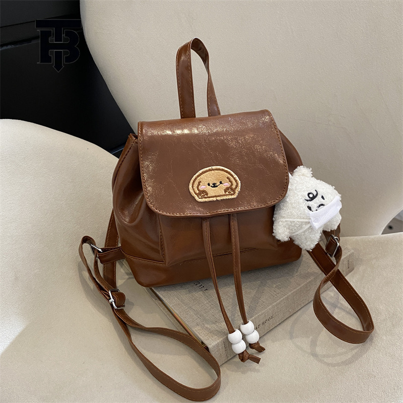 TB BHULAMTE Free Shipping New Designer Bag Retro Fashion Simple Elegant Women's Backpack 2023 Winter Multifunctional Korean Version Mini Cas