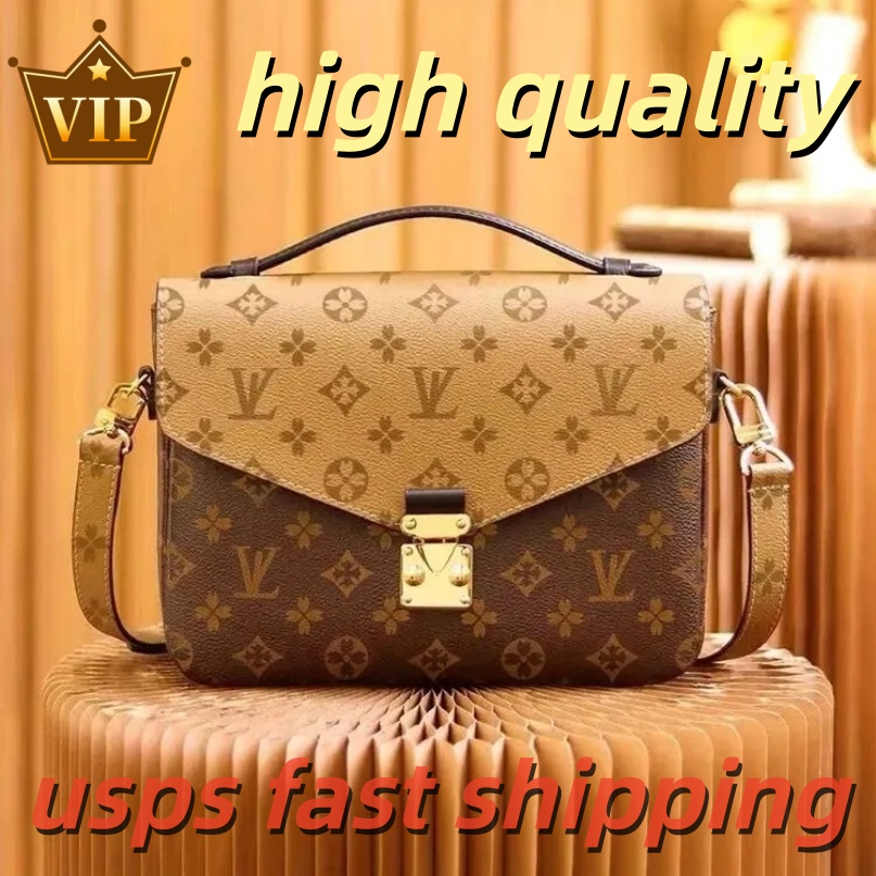 High Quality Designer bag Womens Luxury bb tote bag Designer Shell Bag Women's Shoulder Handbag Luxury crossbody bag checked bag Master purse