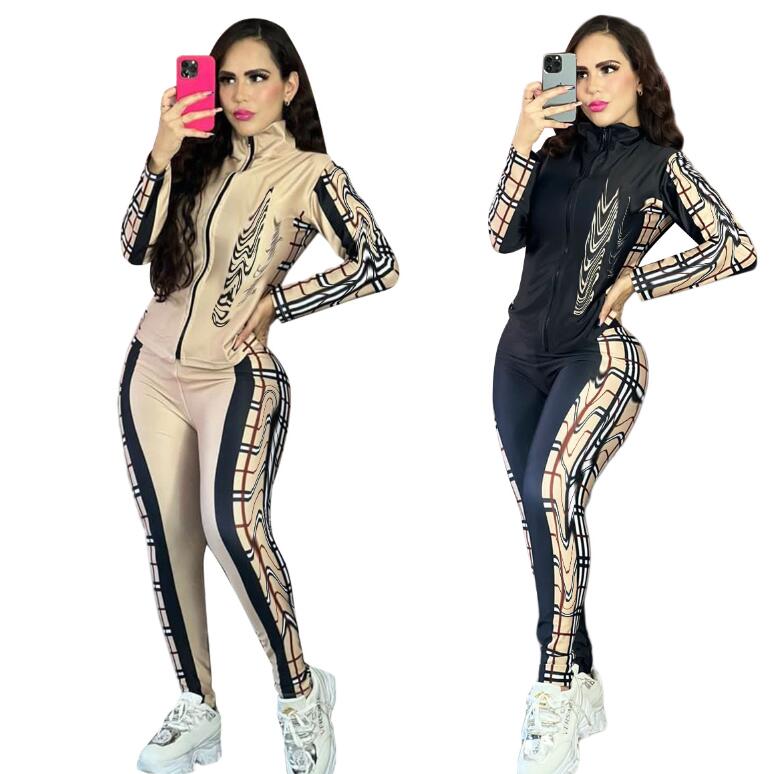 Survêtement de luxe de styliste pour femmes, ensemble deux pièces, sweat-shirt à capuche et pantalon, nouvelle mode, ensemble 2 pièces