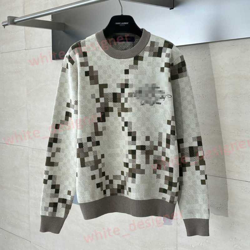 Men's Sweaters designer Original Brand 25 New Camouflage Plaid Pullover Casual Loose Sweater Unisex high quality mens knited shirts