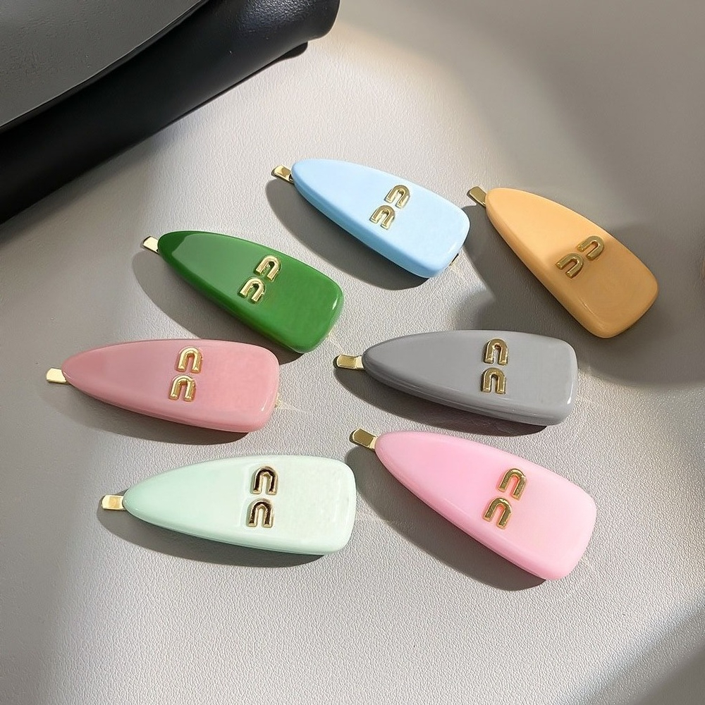 Classic Cute Hair Clips Barrettes Designer Hairpin Letter Hair Jewelry Hairpin Side Clip Hair Accessories-image-1076161660