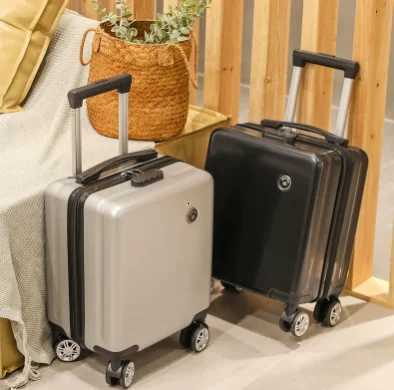 New Childrens luggage suitcase Large capacity carryon bag travel bag leather fourwheel luggage student password boxXJ250922-image-1076242334