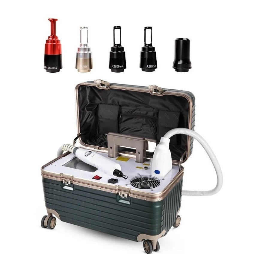2025 Pico non invasif Lavage des sourcils Repierre Repègne du tatouage Pigment Nd Yag Laser Picoseconde Machine