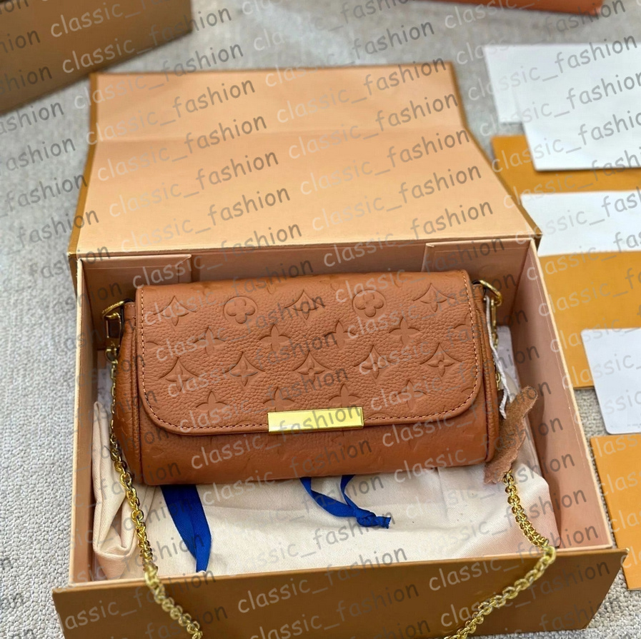 TOP Clutch Bags TOP. M40718 FAVORITE MM PM Designer Shoulder Evening Chain Crossbody Cross Body Bag Purse Clutch Mini Pochette Accessoires