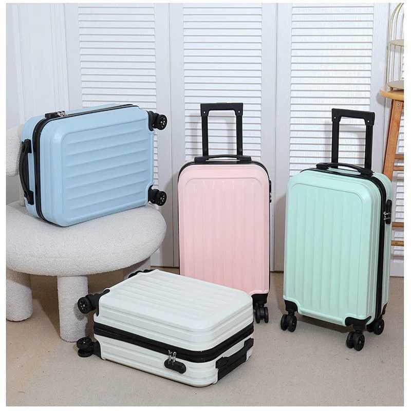 20 Inch Lightweight Hardshell Suitcase Large Capacity Sleek Solid Color Durable Trolley Case Travel Luggage for AdultsXJ250922-image-1076242635