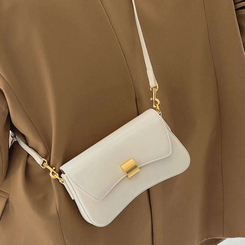 High-end Crossbody for Women, White Elegant and Simple Fashion Women's New Design Small Square Bag, Shoulder Bag