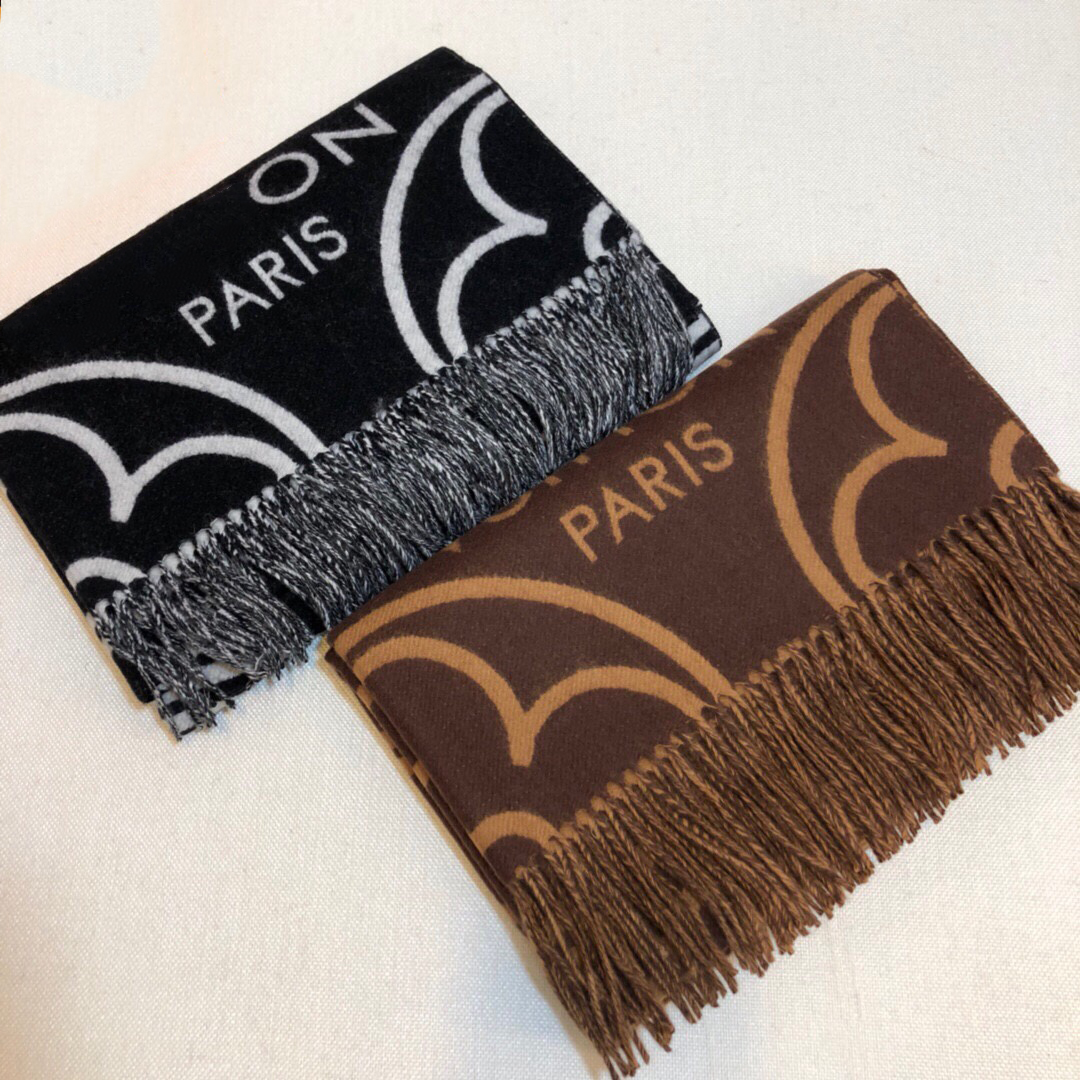 Écharpe designer pour femmes designers masculins pour hommes Luxury V Écarpe Big Shawls Brand écharpes pashmina Winter Cashmere Big Wraps Cadeau