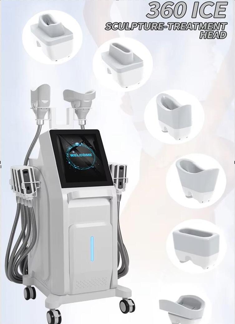 Multi-function 8 Handles 360 Cryolipolysis Weight Loss Machine Double Chin Removal Cryolipolysis Therapy Cellulite Reduction slimming beauty machine