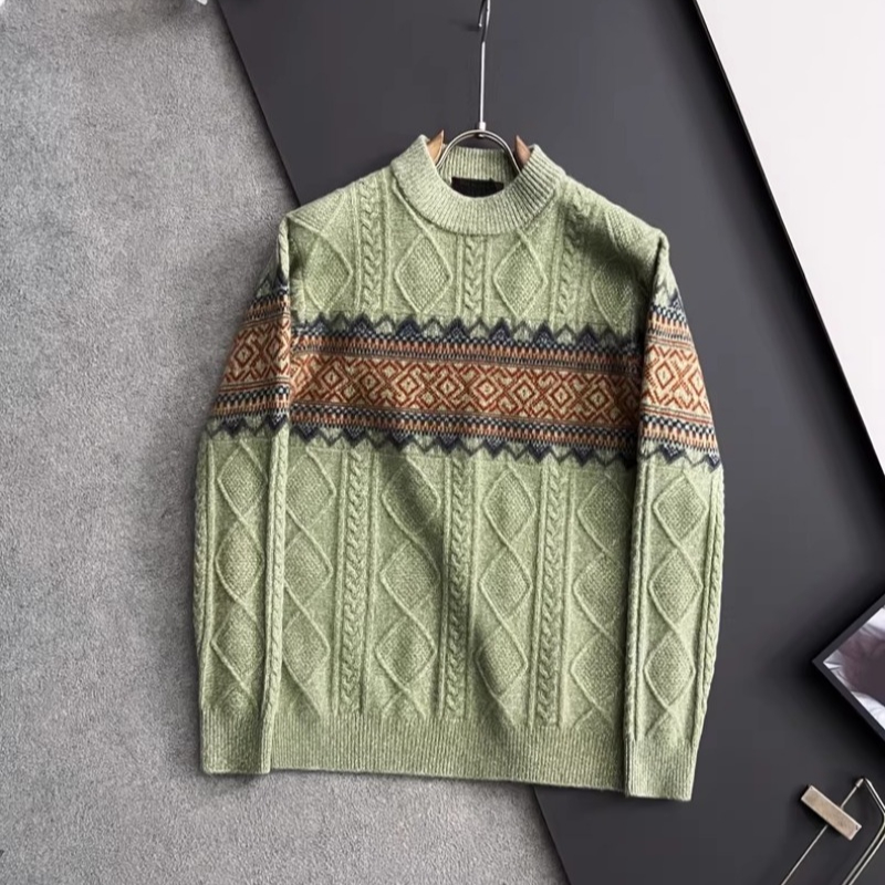 Pulls de créateurs Challe de cachemire hivernal 100% en laine tricotée et mous