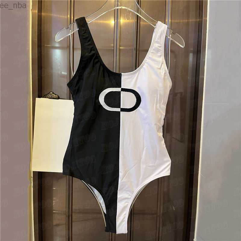 Women Swimwear Designer Bikini Fashion One Piece Swimsuit Backless Sexy Bathing Suit Girl Lady Swimwears Clothing