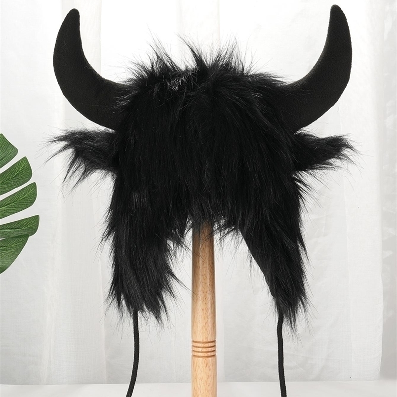 Mens Lei Feng Hats Keep Winter Warm Faux Fur Hats Cows Fisherman Hats Ladies Outdoor Halloween 241227