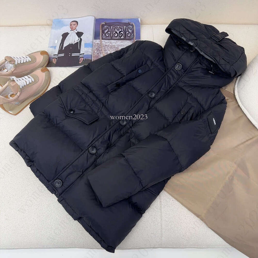 winter women down jacket designer hoodie down jacket brand coat fashion retro plaid logo women long coat vacation casual warm jacket Sep 23