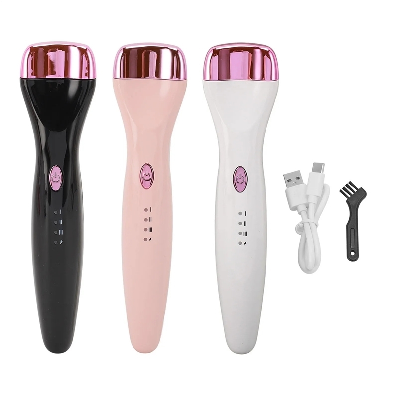 Heated Eyelash Curler Long Lasting 5D Electric Eyelash Curler Type C Rechargeable Lash Curler for Women 241217