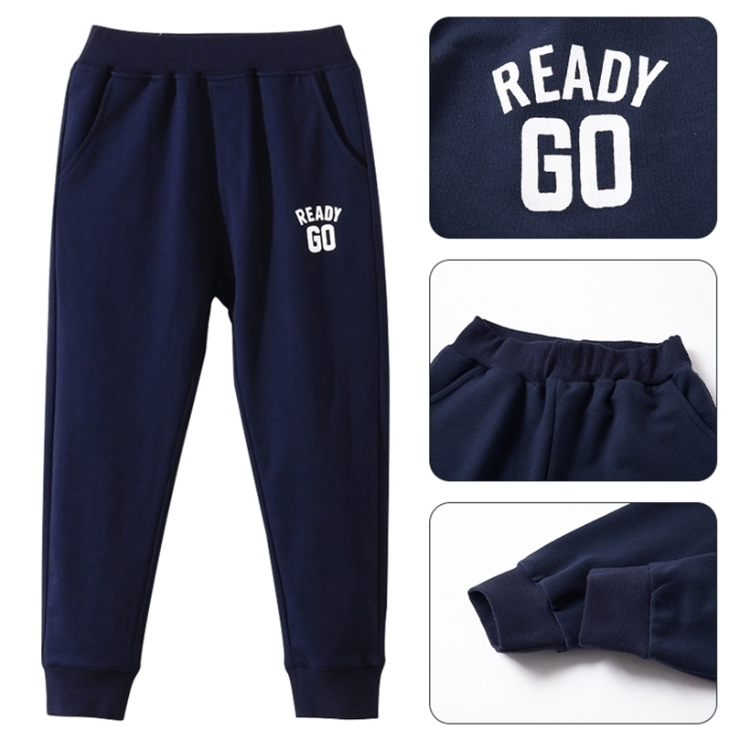 Trousers LJMOFA 213T Boys Loose Breathable Trousers Cool Kid Summer Straight Casual Pants Full Length Student Comfortable Trousers D316 220909