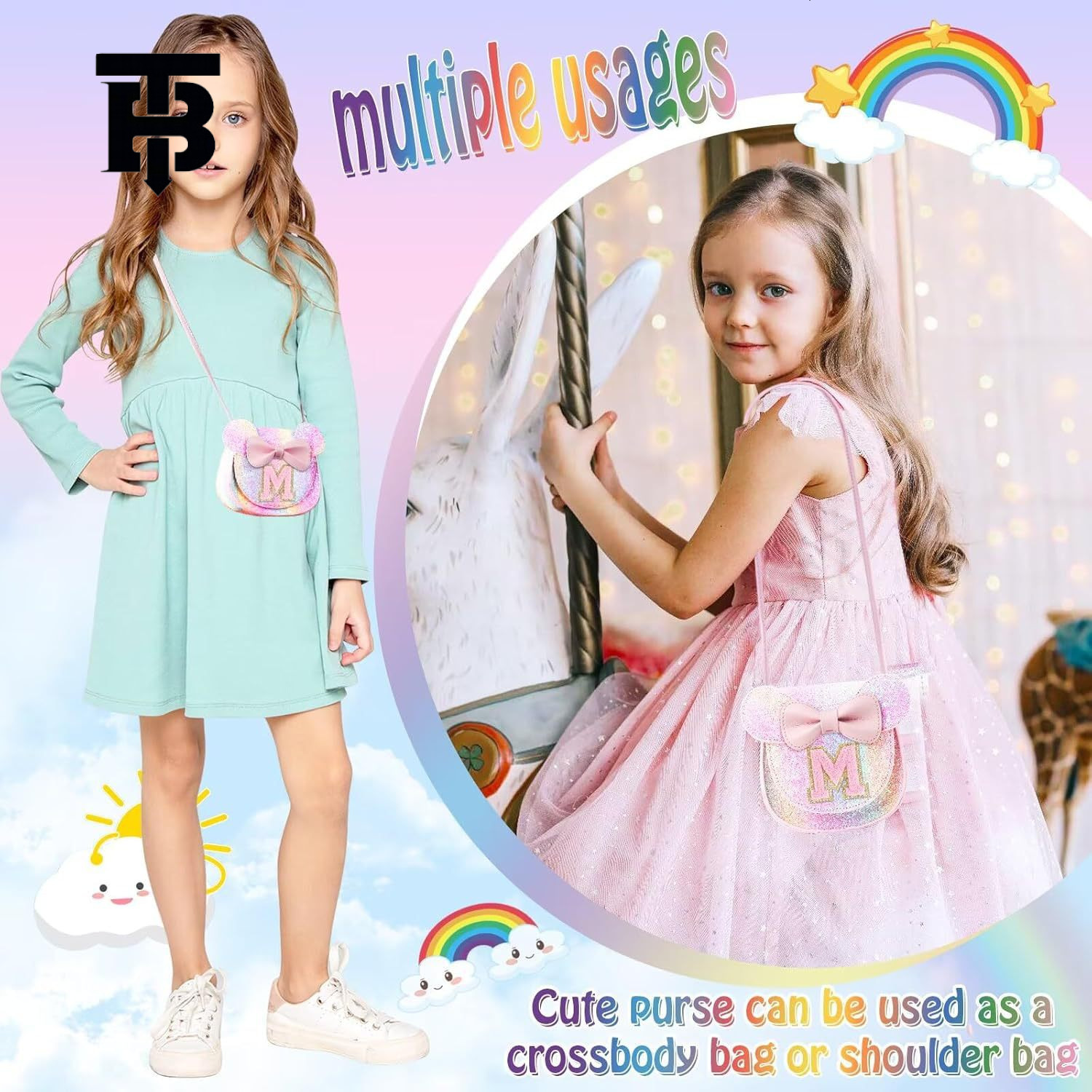 TB BHULAMTE Offers Free Delivery Of New Designer Bags Trendy Casual Wallets Girls' Wallets Birthday Gifts For 2025 High-quality And Cute Childr