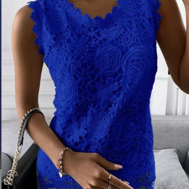 Women's T-Shirt Lace Elegant Fashion Clothes Streetwear Casual Solid Summer Bastet Shirts for Women Tshirt Women Clothing Y2k Tops Vintage 2306