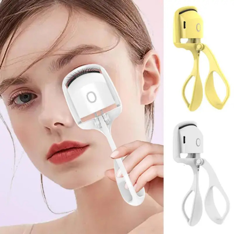 Rechargeable Heated Eyelash Curler Handheld For Women Makeup Tools For Long Lasting Staying Portable And Safe To Use 250110
