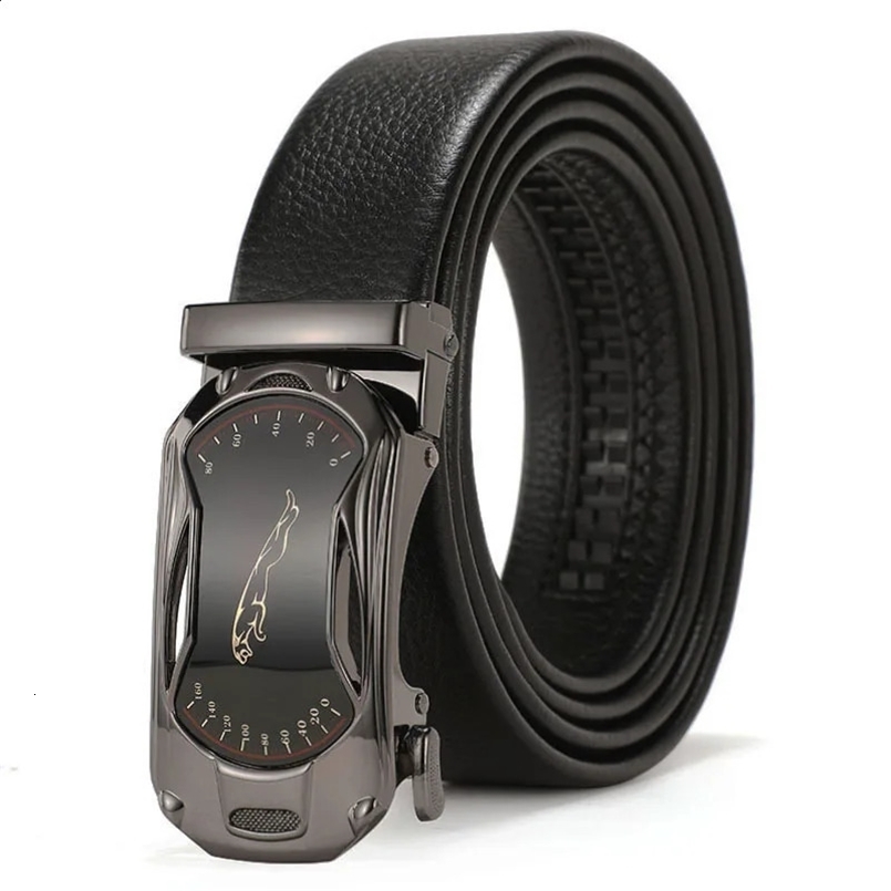 Gürtel Business Leisure Legierung Automatische Schnalle PU Ledergürtel für Herren Jeans Mode hochwertige Taille Männliche Gurtgurte Schwarz 231102