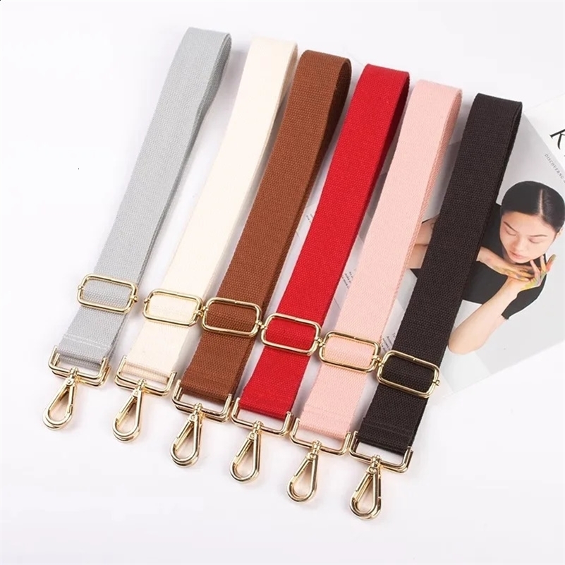 Nylon Bag Strap Solid color Woman Colored Straps for Crossbody Messenger Shoulder Bag Accessories Adjustable Belts Straps 250218