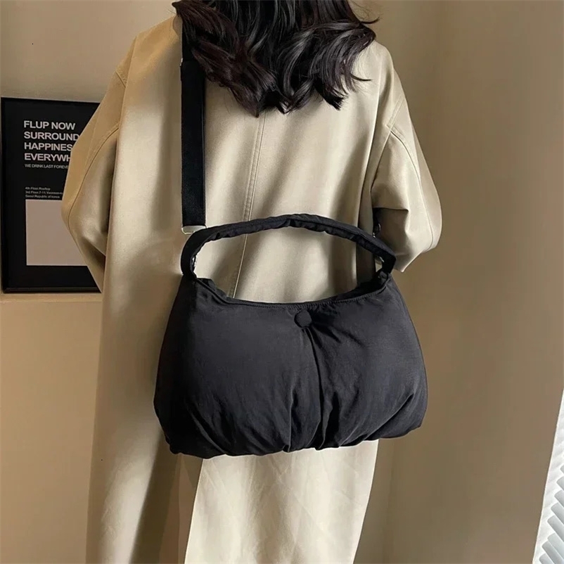 Milk cotton solid top handle handbag womens handbag for sale 2024 high-quality autumn high-capacity casual handbag zipper travel handbag 240929bj