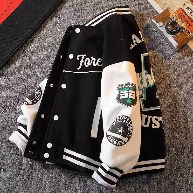 Vestes uniformes de baseball 3-14 ans Vêtements d'enfants pour adolescents garçons sportiels uster-wear fashion swetshirts ddmyshoesvip
