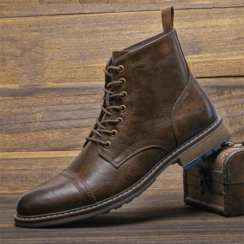 Size 7-13 Mens Boots 2024 Fashion Comfortable Mens Ankle Boots 240923bj