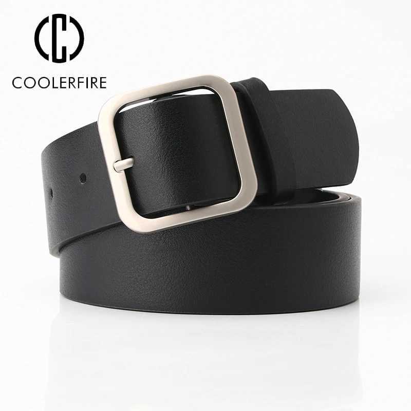Womens Trousers Belt Pu Leather Belt for Womens Dr and Jeans Designer Belt Women Belt Simple Black Belt Female Str DT171 W250923