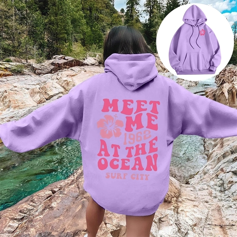 Fashion Casual Hoodie Womens Plain Basics Brushed Letters Loose Fit Hooded Sweatshirts Long Y2k Goth Punk Halloween Hoodies 240819