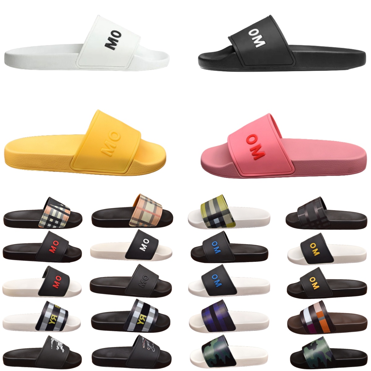 Mens Slippers Size 11 Indoor Outdoor Fashion slipper sliders slides sandals slippers for men women Hot Designer unisex Pool beach flip flops Size 35