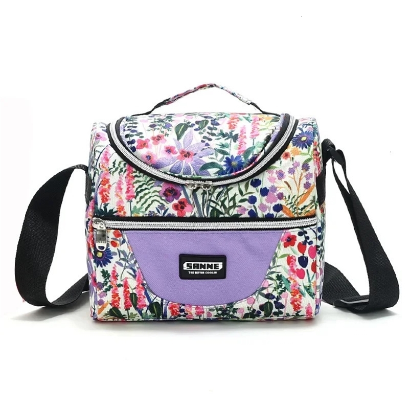 Portable Lunch Bag Men Food Thermal Box Waterproof Handheld Lunchbox Case Picnic Insulated Lunch Bag Kids Bento Bag Cooler Bag 250217bj