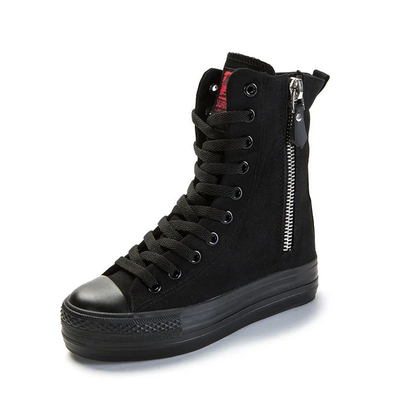 Femmes toile chaussures de marche décontractées chaussures femmes baskets plats classiques zapatillas mujer femme vulcanize chaussures sneakers 2
