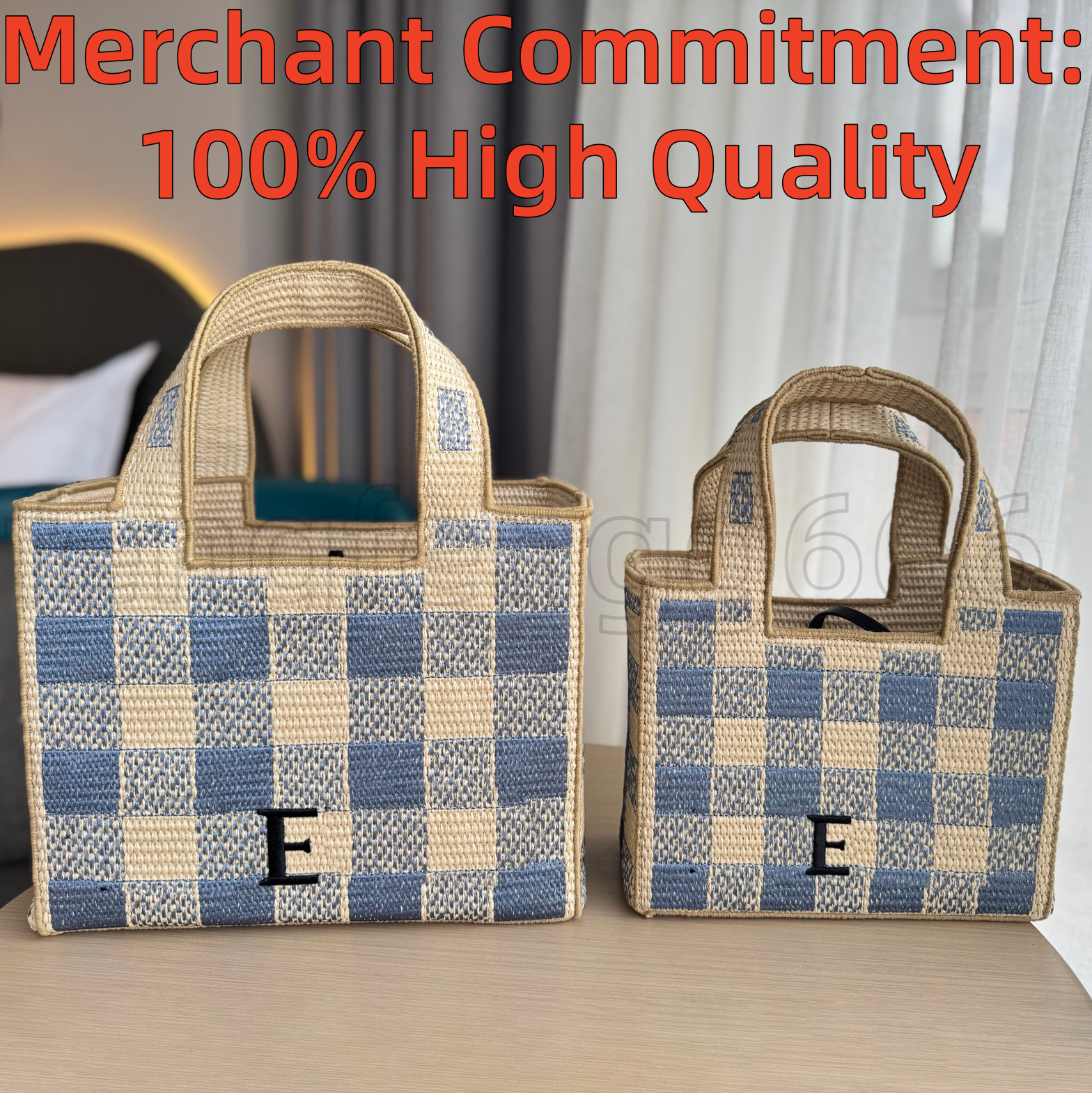 Womens mens Raffias Font Tote bag Luxury Designer bags summer straw weave bag fashion handbags Shoulder Bag Top quality Linen woven beach bag high c