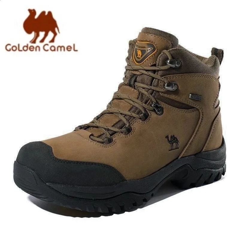 GOLDEN CAMEL Waterproof Hiking Shoes Outdoor High-top Tactical Military Boots Anti-Slip Male Sneakers Trekking Shoes For Men 241228