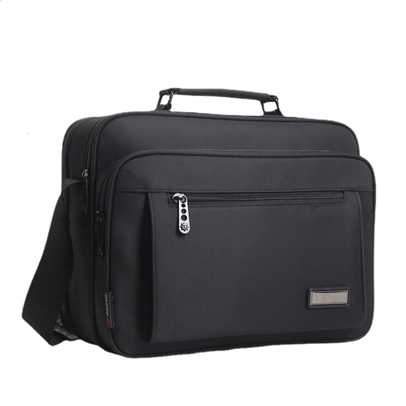 Waterproof Black Men Briefcase High Quality Shoulder Bags For Women Messenger Bag Mens Crossbody Bags BolsoHombre 240723